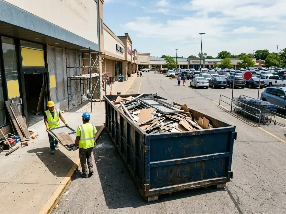 retail-store-renovation-debris-003 — frequently asked questions, Roll-off Dumpster Rentals in Early, TX